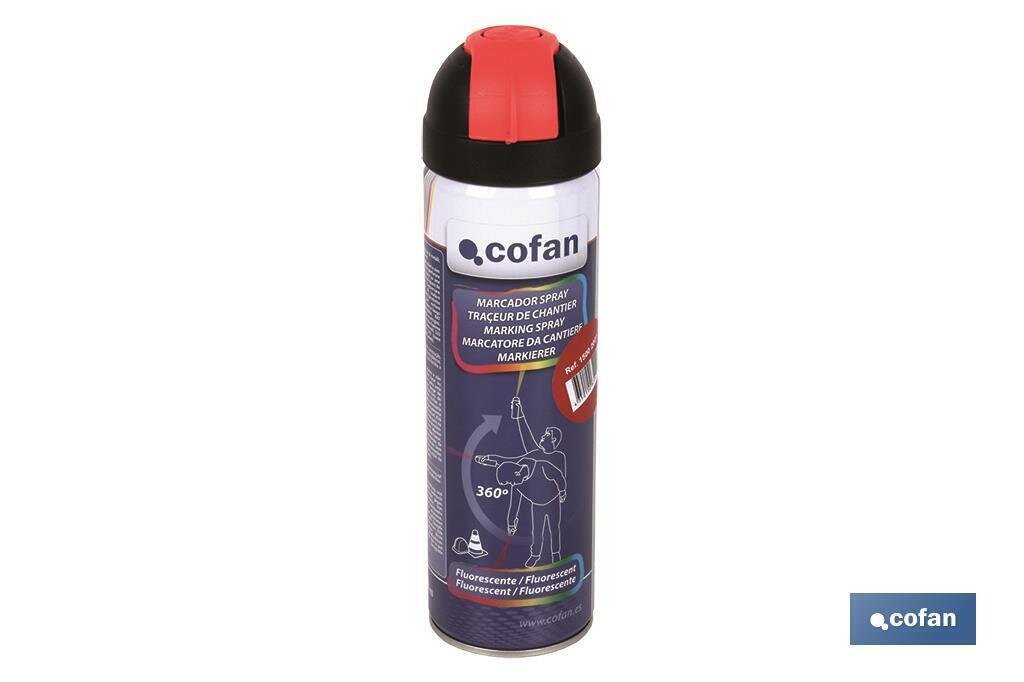 MARCAJE DE OBRA FLUORESC. AZUL 500ML