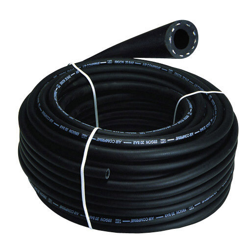 Manguera Aire Comprimido Negro   6x14mm. 20 bares Rollo 50 metros