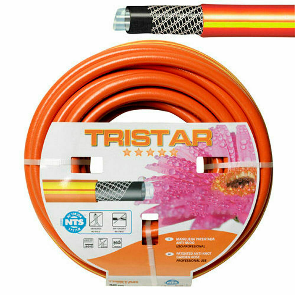 Manguera Tricotado No Torsion 15 mm. - 5/8" Rollo 25 Metros