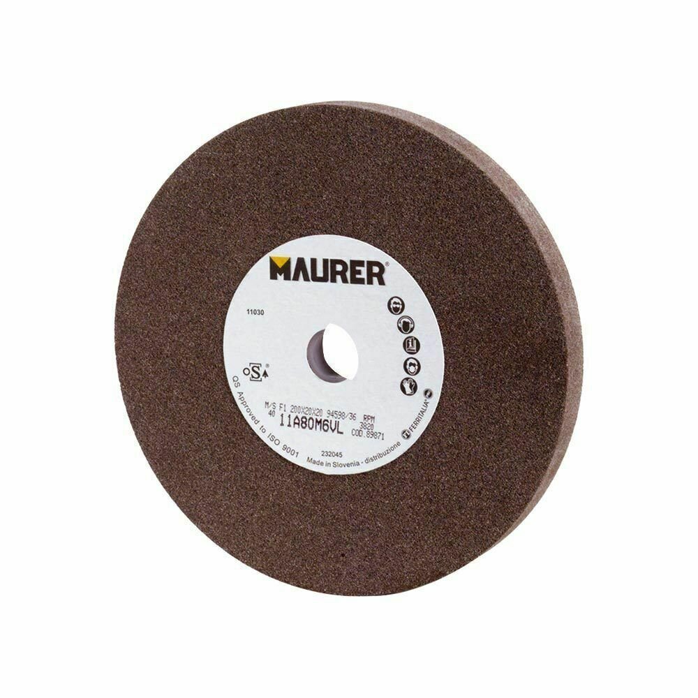Muela Maurer Corindon 150x25x16 mm. Grano 80