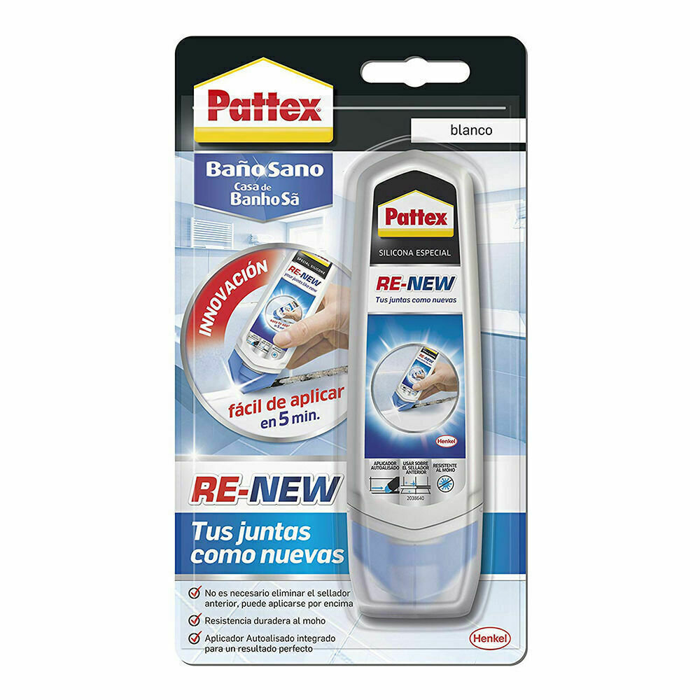 Nural Pattex Re New Juntas Ba�o (Bote 100 ml.)