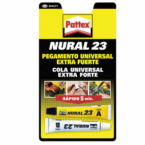 Nural- 23 Transparente (Juego 2 Tubos 22 cm�.)