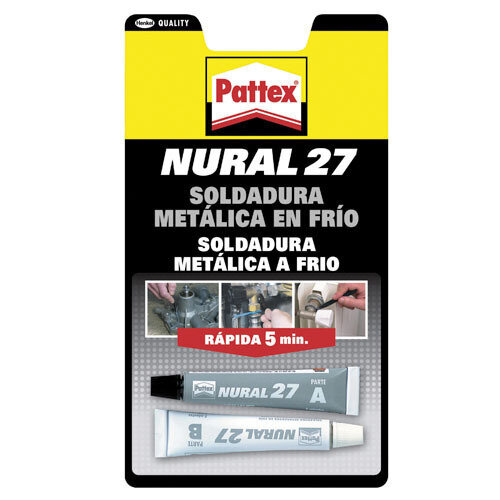 Nural- 27 Aluminio Gris (Juego 2 Tubos 22 cm�.)