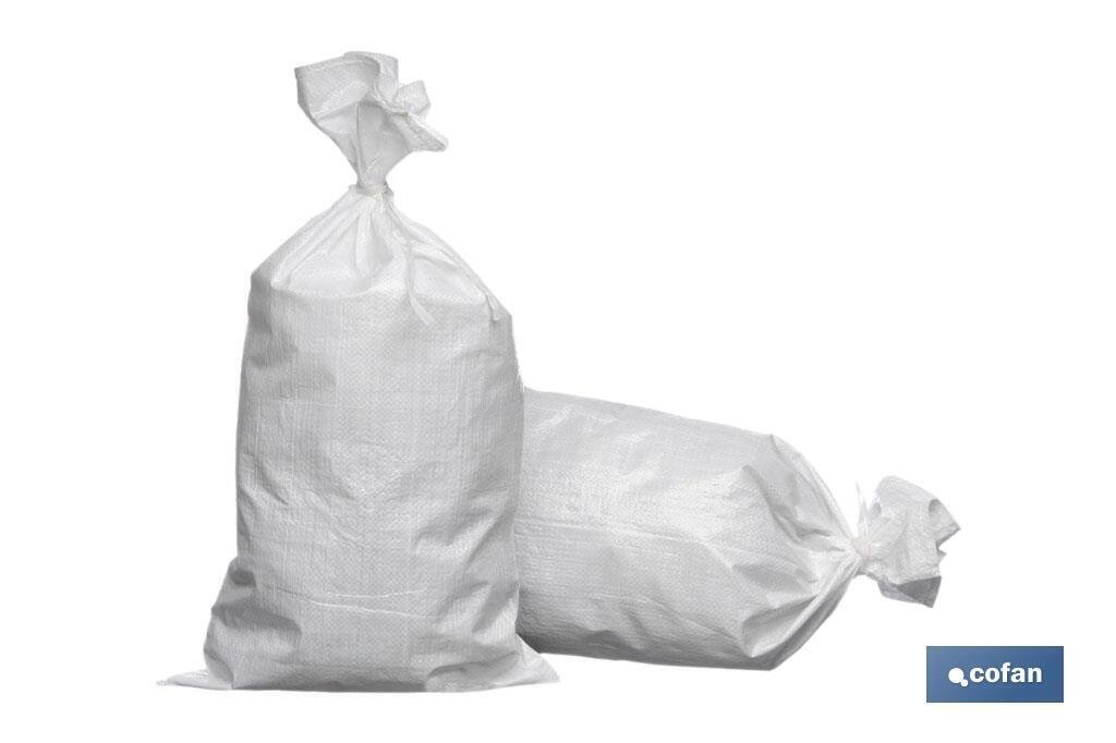 PACK 10 SACOS DE RAFIA RETRACTIL 60X100