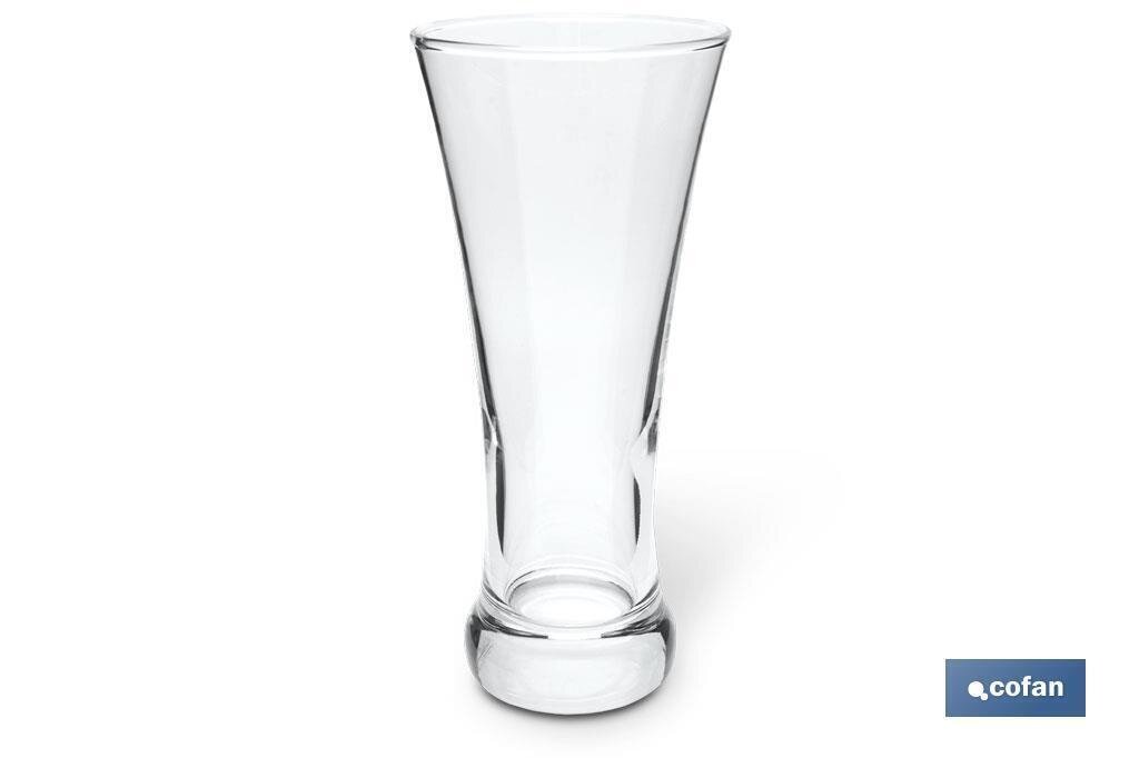 PACK 6 UDS VASO CERVEZA  380CC "MODELO MALBORK"