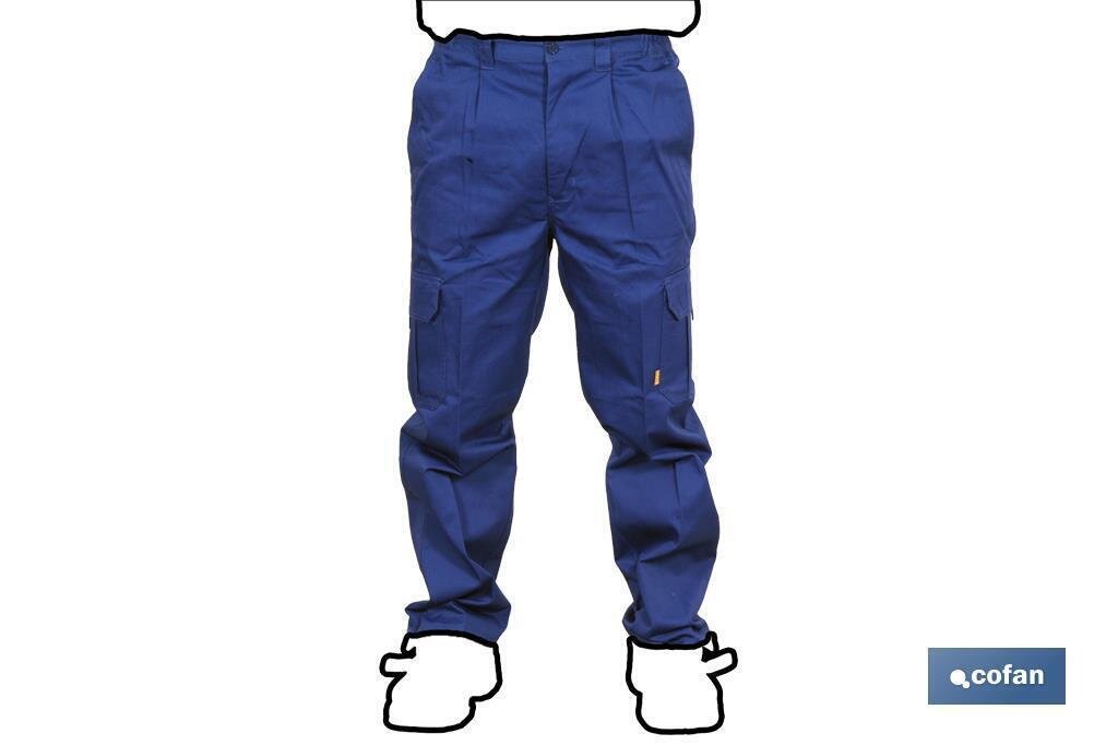 PANTALON MULTIBOLSILLOS AZULINA T-S