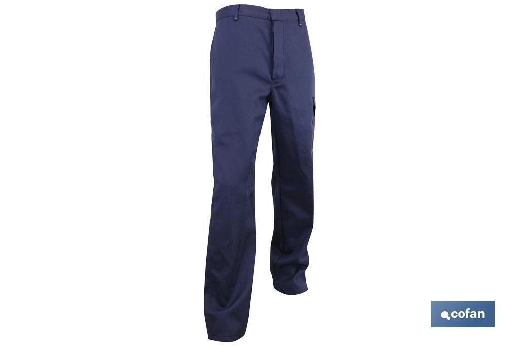 PANTAL�N TRABAJO MULTIRIESGO AZUL OSCURO "SILICE" T-46