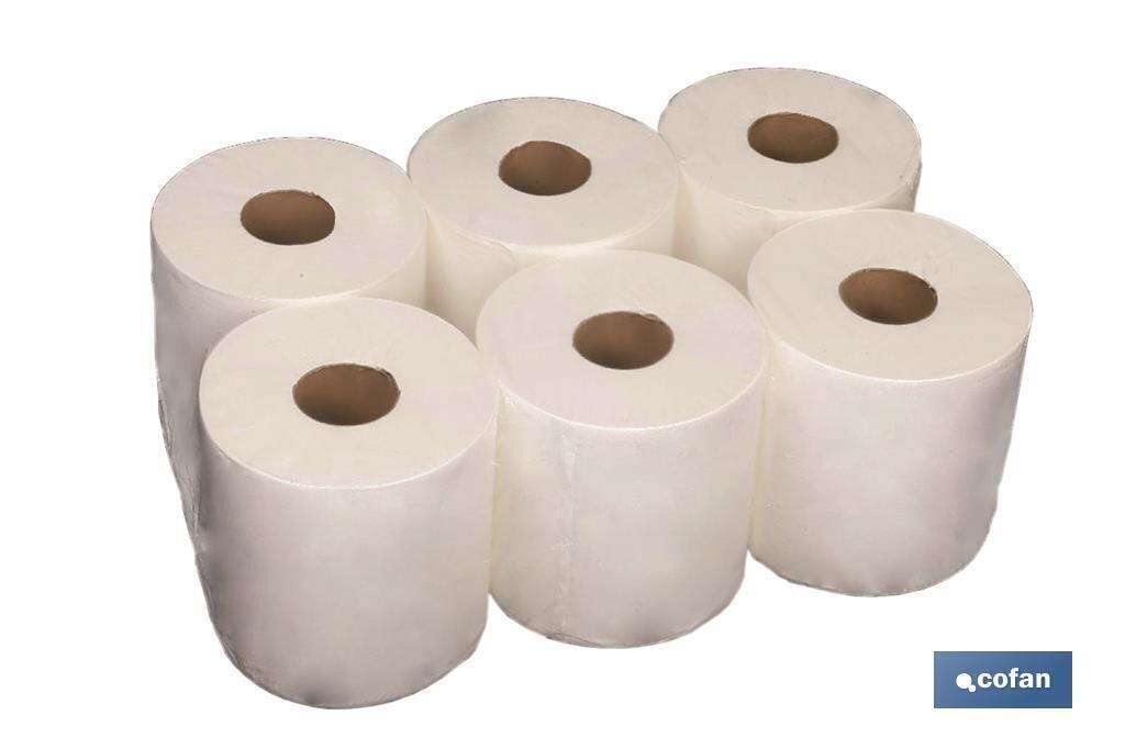PAPEL SECAMANOS ECOL�GICO 115 MTS (6 ROLLOS)