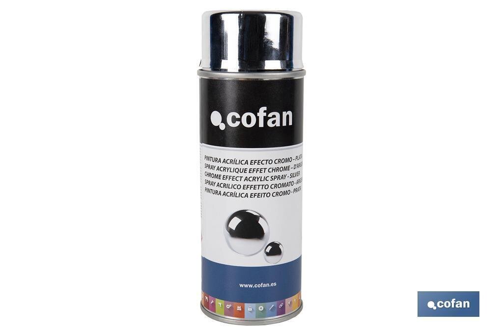 PINTURA CROMO PLATA 400 ML