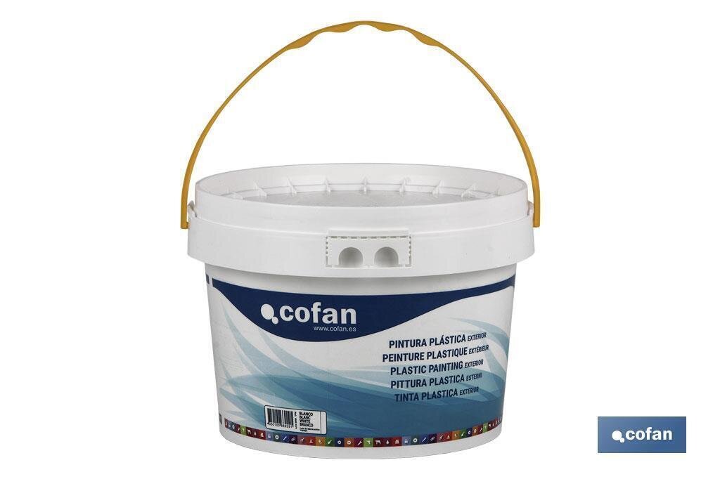 PINTURA PL�STICA EXTERIOR 20 KG "BLANCO"