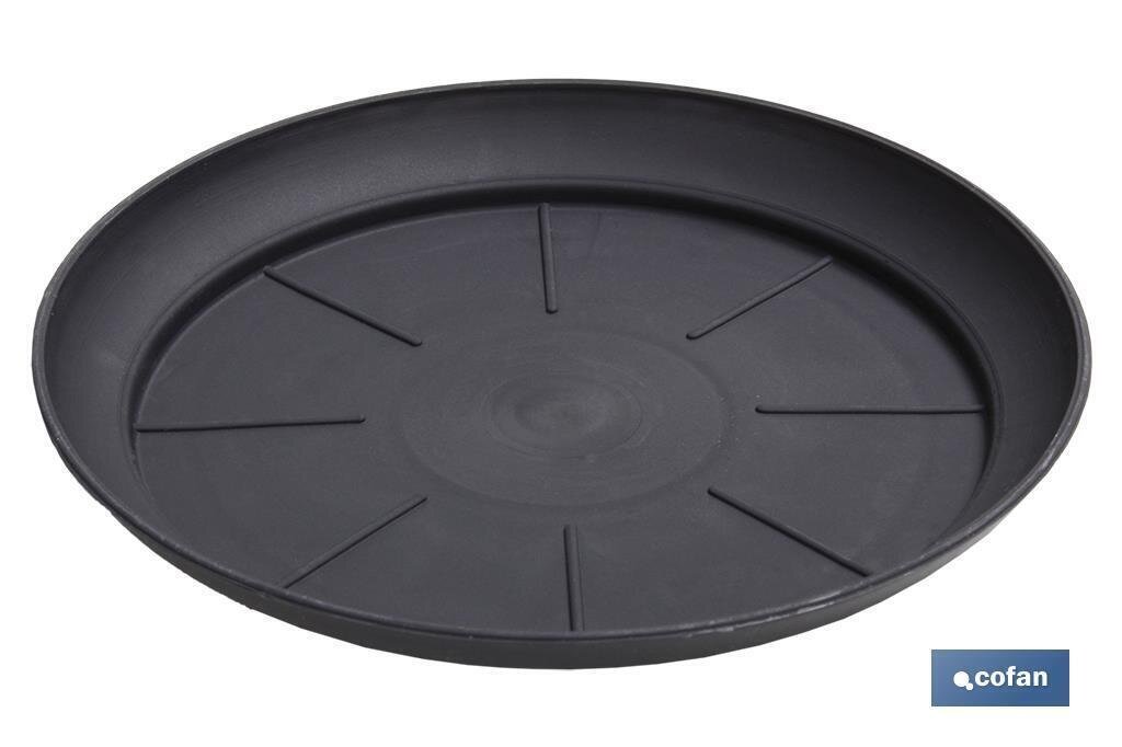 PLATO MACETA "ALTEA" (MODELO �11CM) C.ANTRACITA