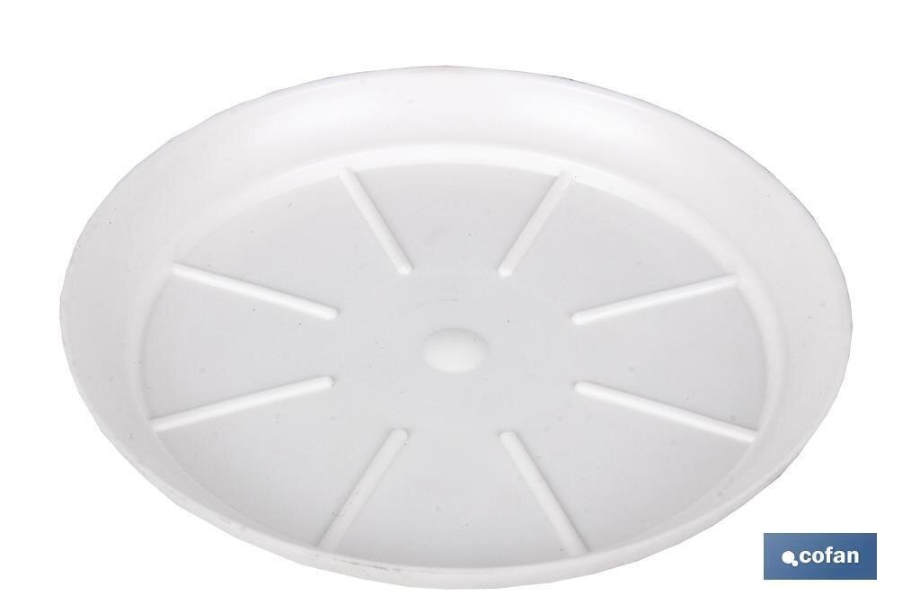 PLATO MACETA "ALTEA" (MODELO �11CM) C.BLANCO