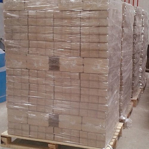 Palet Briquetas madera plana Calientate + 120 unidades 1080 kilos