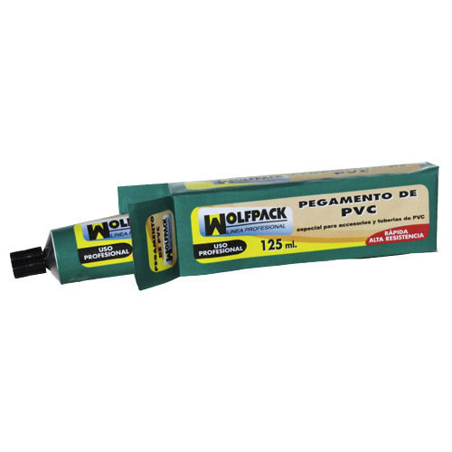 Pegamento PVC  Wolfpack    125 ml.