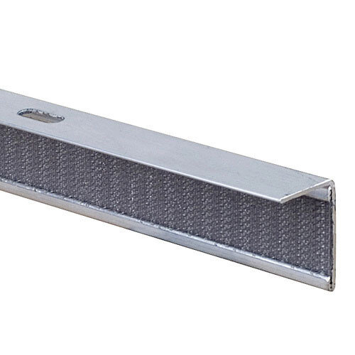 Perfil Aluminio �ngulo Con Ganchos 3mt Plata
