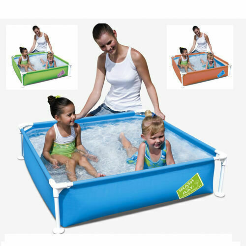 Piscina Infantil Cuadrada 122x122x30 cm.