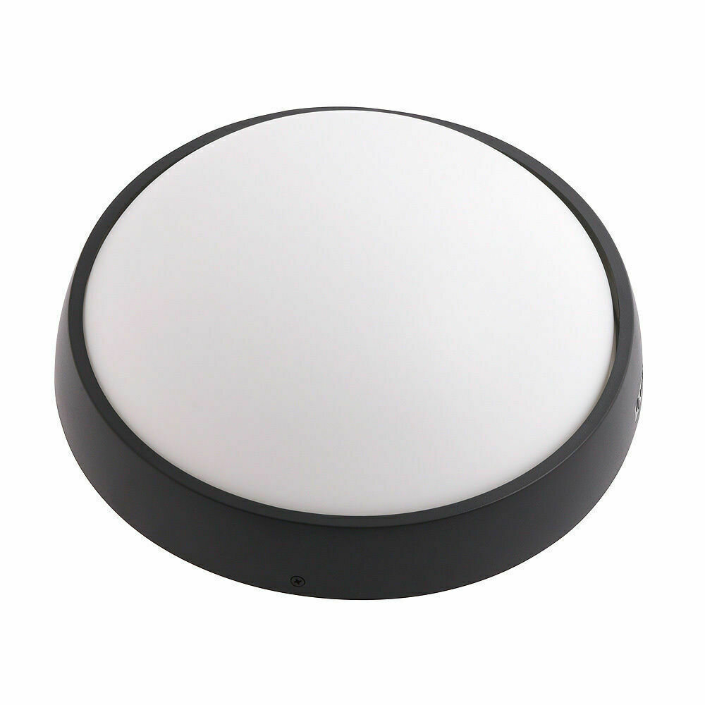 Plaf�n Led IP54 Redondo �260x110 mm. 9 Watios 540 L�menes