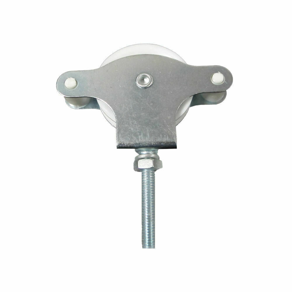 Polea Tendedero Wolfpack Zincado 40 mm. Roldana Pl�stico con Tornillo