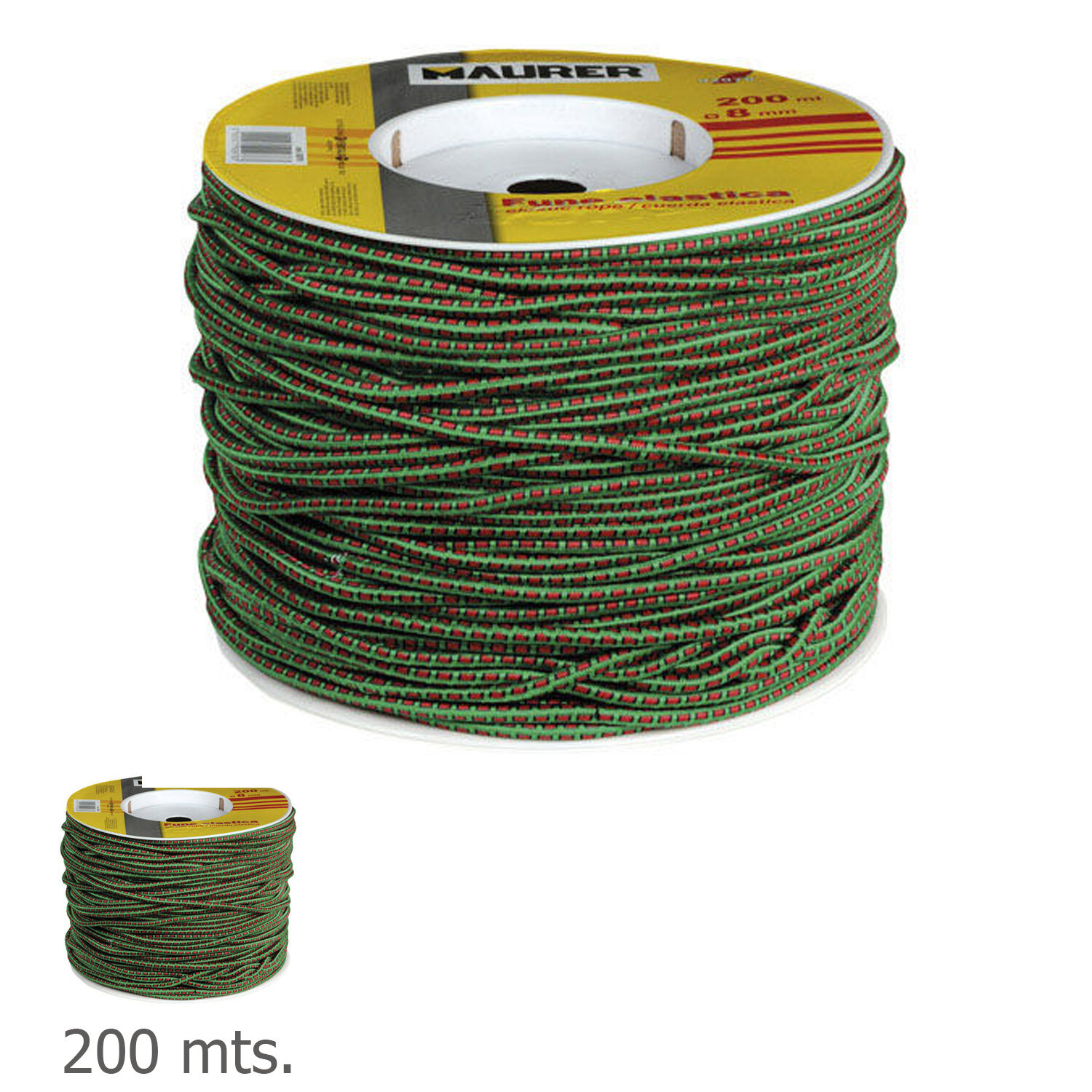 Pulpo De Goma 7 mm. Di�metro (Bobina 200 metros)