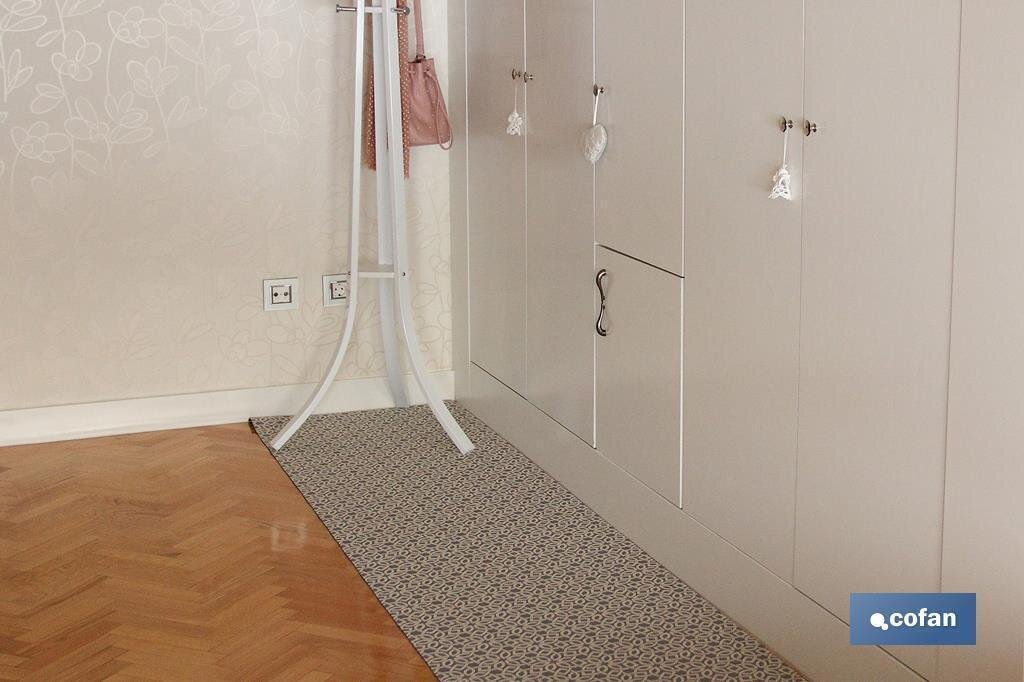 R. ALFOMBRA 130CM X25 M. MO. GLAMOUR 50% ALG/ 50% POL.