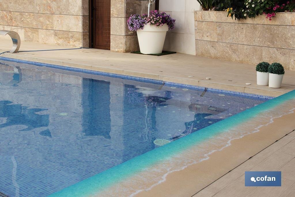 R.ALFOMBRA 65CM X 25M. M. AGUA MARINA 75% ALG/ 25% POL.
