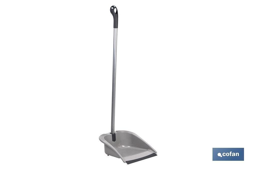 RECOGEDOR ABATIBLE MODELO NILO  GRIS CLARO