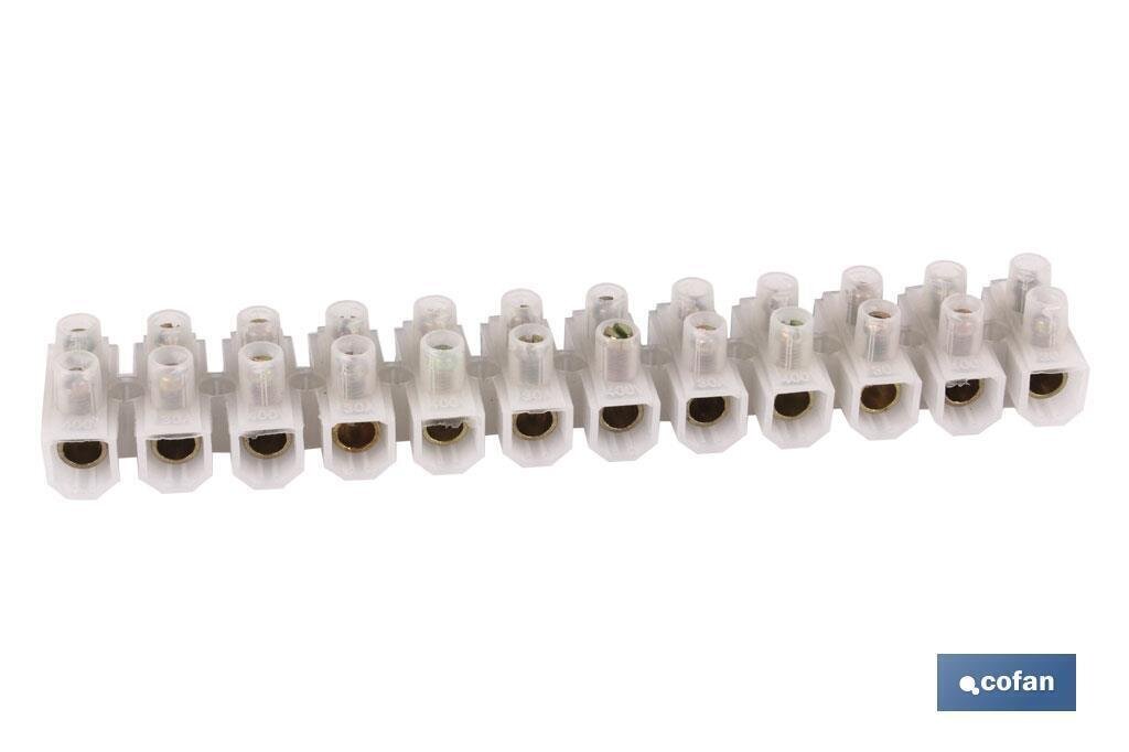 REGLETA CONEXI�N BLANCA (6MM)