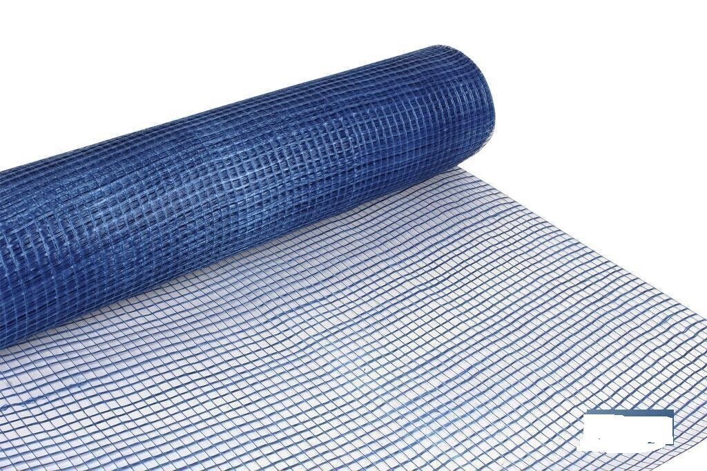ROLLO 1x50 m MALLA F.VIDRIO 10x10mm REVOCOS MORTERO