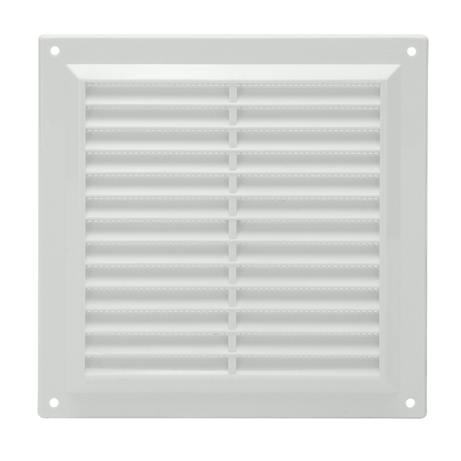 Rejilla Plastico Sobreponer Con Malla Posterior 20x20 cm.