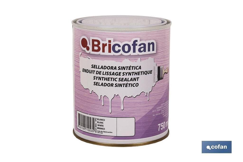 SELLADORA SINT�TICA BRICOFAN BLANCO (750ML)