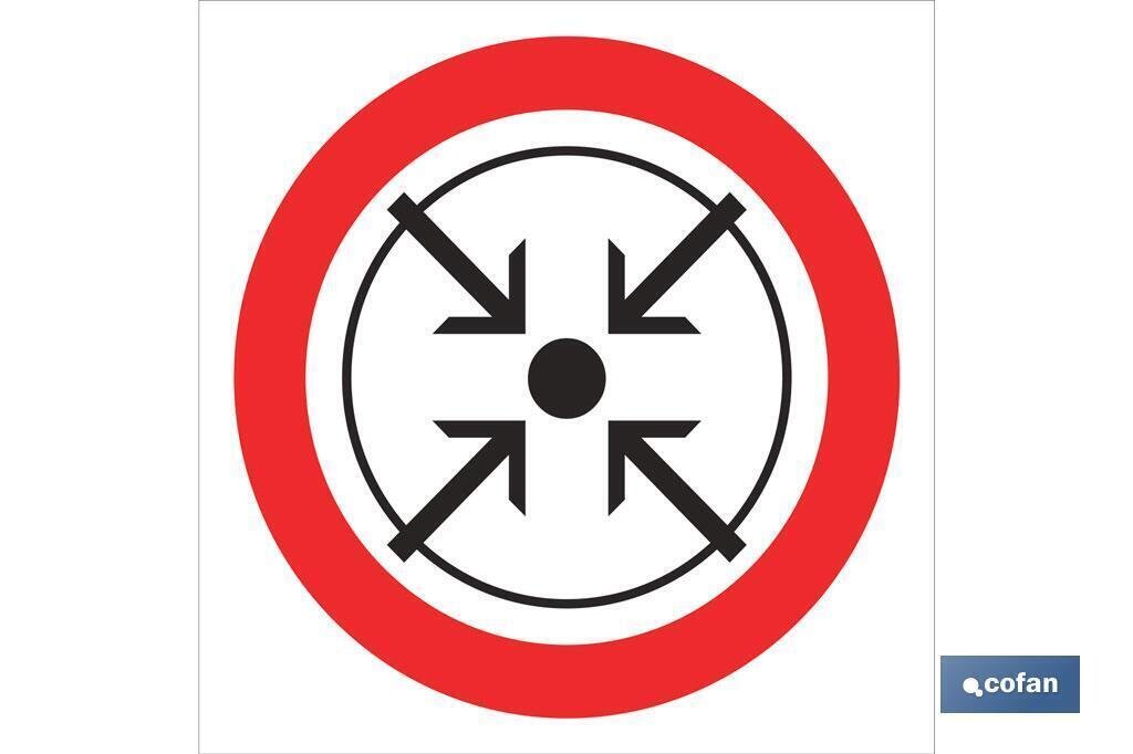 SE�AL ADHESIVA 105X105MM