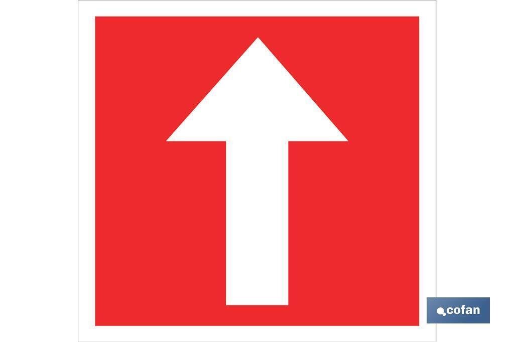 SE�AL ADHESIVO 105X105MM.