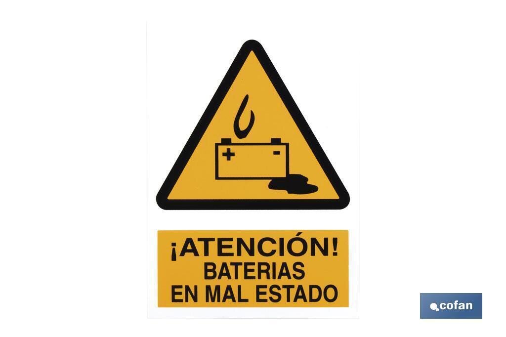 SE�AL ADHESIVO 148X105 MM.