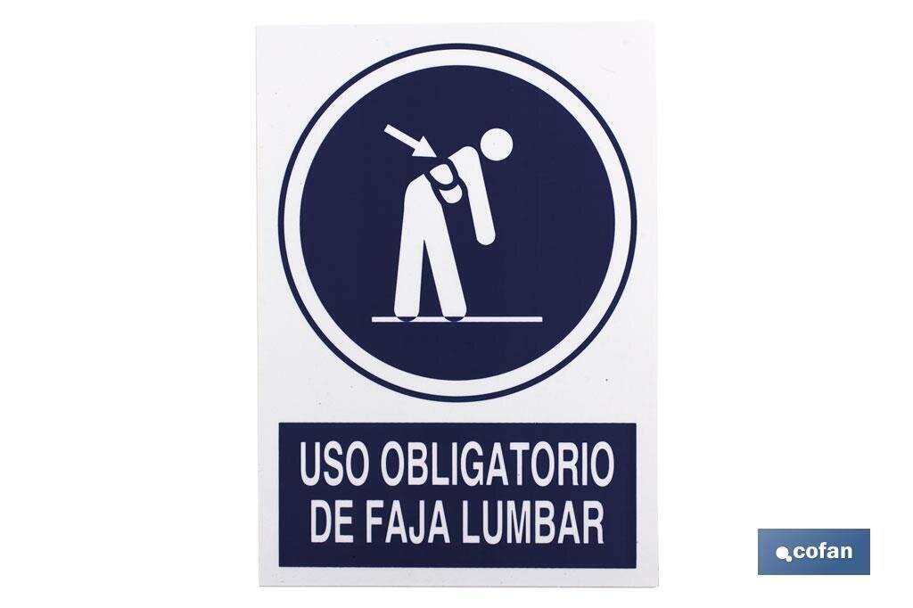 SE�AL ADHESIVO 148X105MM.