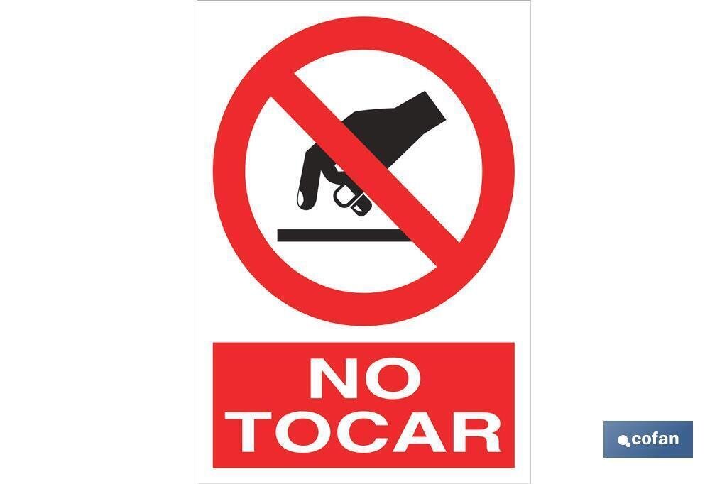 SE�AL ADHESIVO 148X105MM.