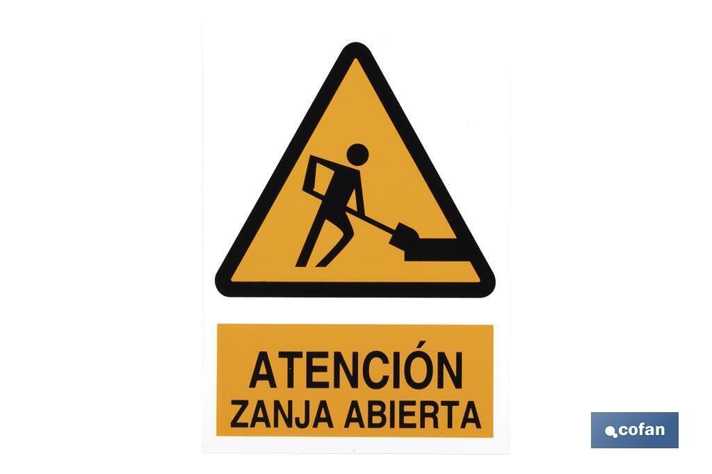SE�AL ADHESIVO 297X210MM.