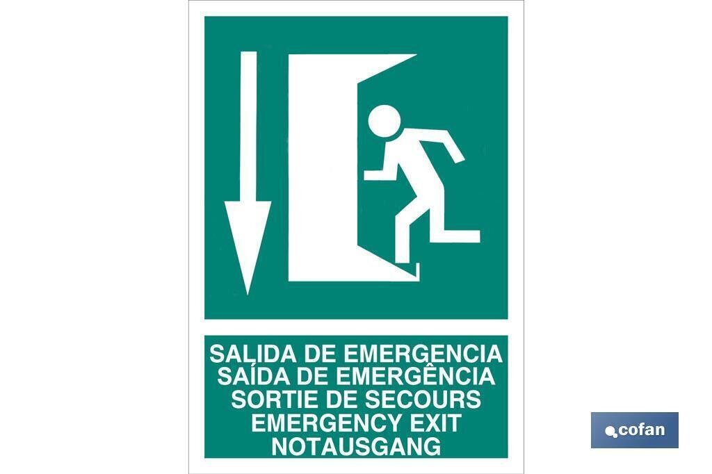 SE�AL LUMINESCENTE 297X210MM.