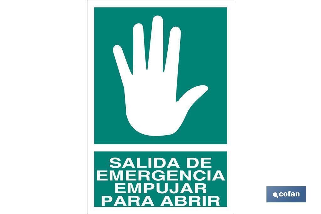 SE�AL LUMINESCENTE 420X297MM.