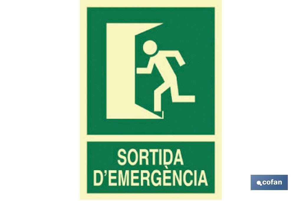 SE�AL LUMINISCENTE 297X210MM.