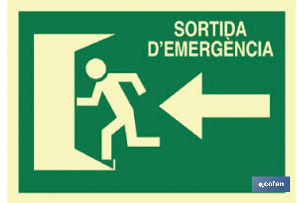 SE�AL LUMINISCENTE 297X210MM.