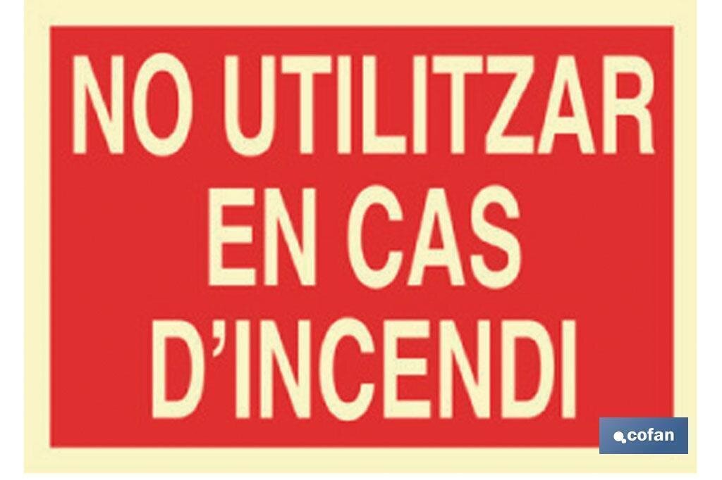 SE�AL LUMINISCENTE 297X210MM.