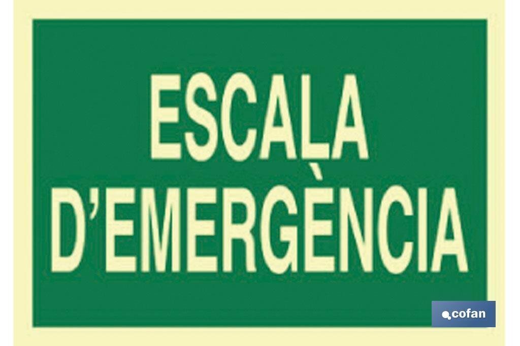 SE�AL LUMINISCENTE 297X210MM.