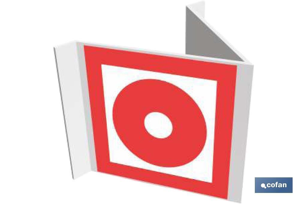 SE�AL PANORAMICA LUMINISCENTE 210X210MM.