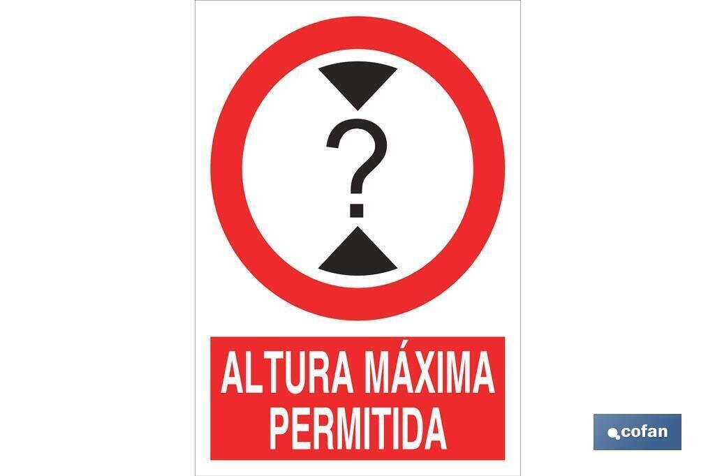 SE�AL POLIESTIRENO 420X297MM.