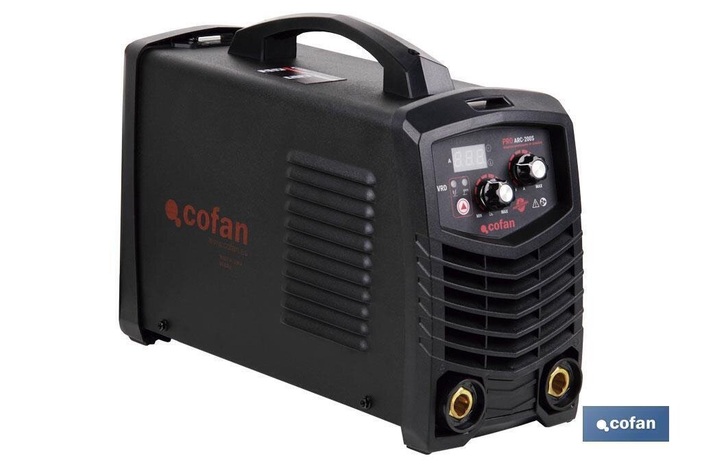 SOLDADOR INVERTER EL�CTRICO MMA 200A