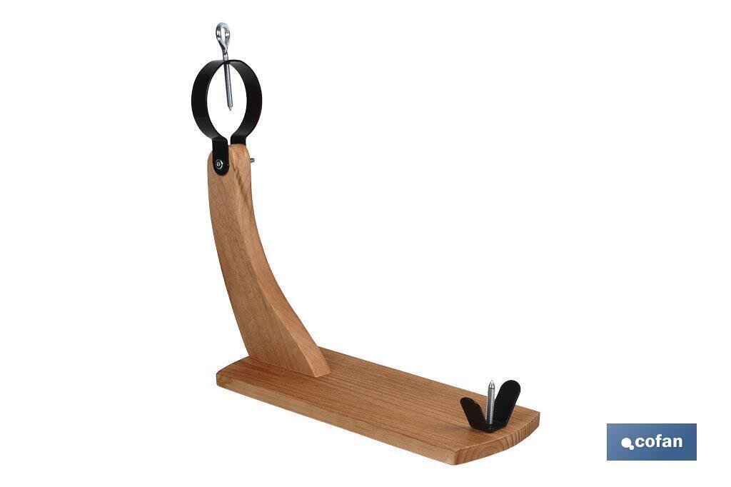 SOPORTE JAMONERO G�NDOLA MODELO RESERVA