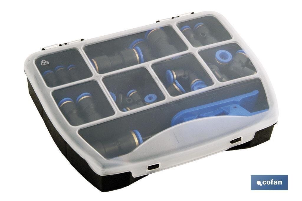 SURTIDO EMERGENCIA RACORES PL�STICO (38 pcs)