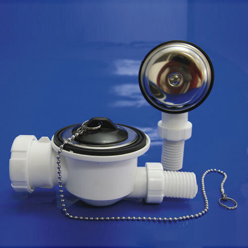 Sifon Ba�era T-64-B Con Rebosadero Salida Orientable1 1/2