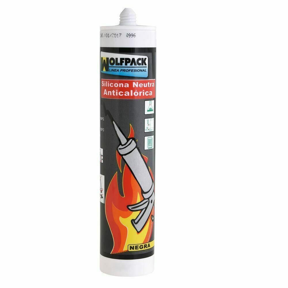 Silicona Neutra Altas Temperaturas 300 ml.