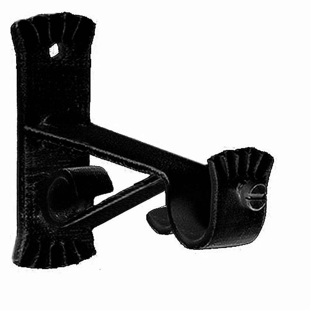 Soporte Forja � 20 mm. Caracol Negro Juego 2 Piezas